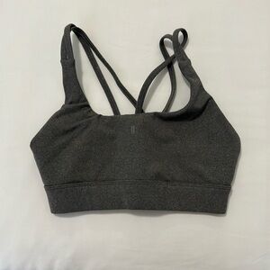 NOBULL Gray Strappy Sports Bra